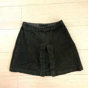 Zara olive skirt